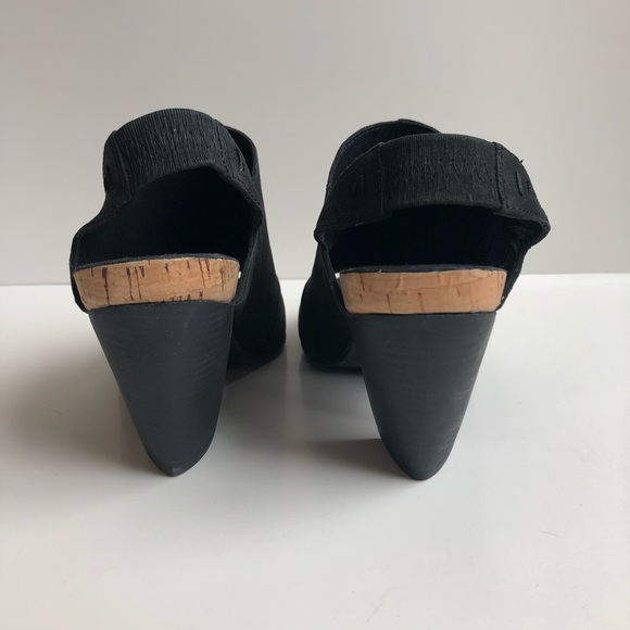 Eileen Fisher | sling back peep toe heels - Picture 3 of 6